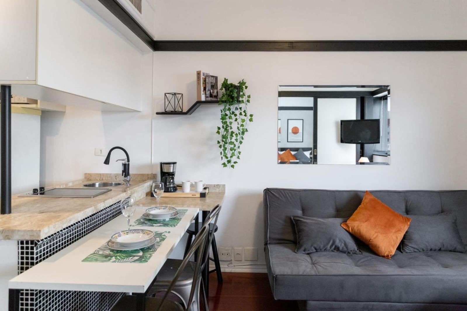 Easy Star - Flat Pratico E Aconchegante No Jardins Prox Shop - Lf02h Apartamento